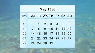 Download lagu May 1990 Calendar mp3