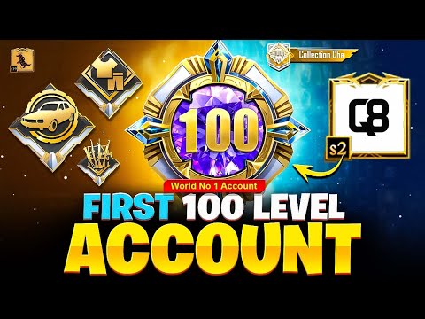 World No 1 Account - Collection Level 100 In Pubg Mobile - Collection Level 100 Pubg Mobile