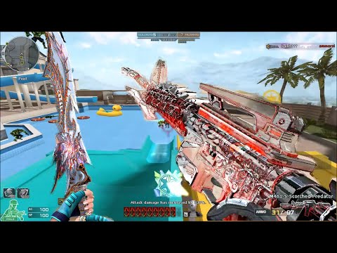 Crossfire NA/UK 2.0 : M4A1 Predator Scorched - Hero Mode X - Zombie V4