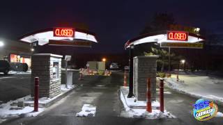 EDGE ILLUMINATED CURVED CANOPY – DUAL POST Video