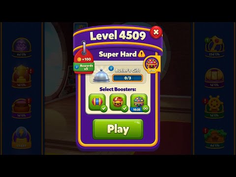 Royal match game level 4509 super hard level 