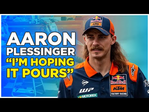 Aaron Plessinger is hoping for rain at Tampa Supercross!