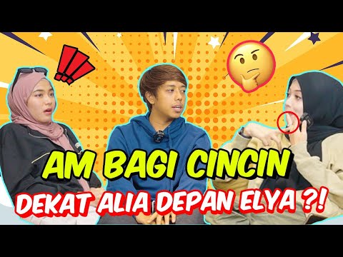 AM BAGI CINCIN DEKAT ALIA DEPAN ELYA ?! - APA TANDANYA ?!