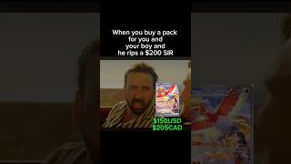 Bro is not gonna survive the night😂😂🫥 | #pokemon #pokemoncards #pokemonchannel #collectibles