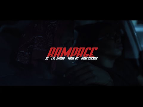 Rampage - Konfedense, TOKN OG, Lil Shaad, JB (OFFICIAL VIDEO)