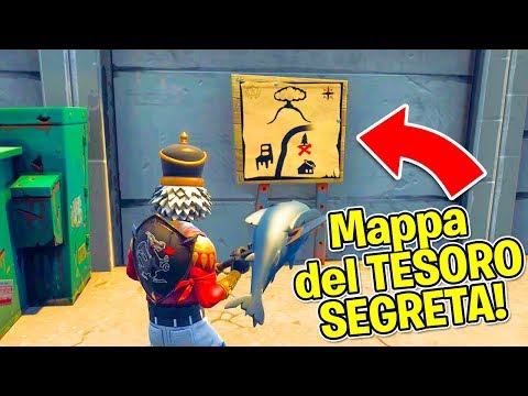Fortnite ITA - LA NUOVA MAPPA DEL TESORO SEGRETA!!