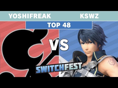 SwitchFest 2019 - YoshiFreak (Mr. Game & Watch) Vs. Kswz (Chrom) Pools - Smash Ultimate
