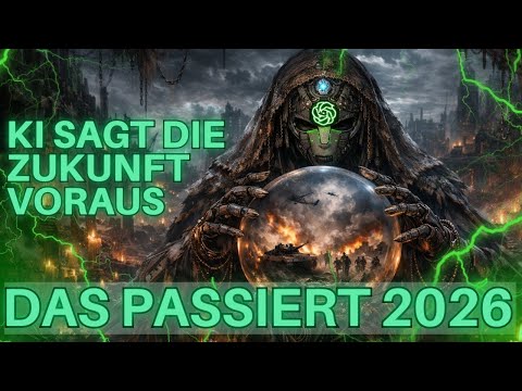 DAS PASSIERT 2026 ALLES? Ich habe KI gefragt, wie ihre Prognose für 2026 ist - alle waren sich einig