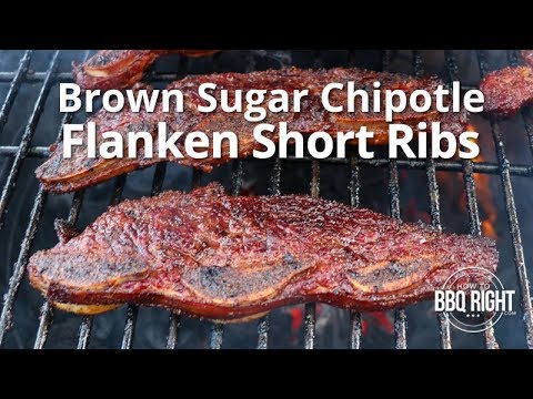 Brown Sugar Chipotle Flanken Short Ribs