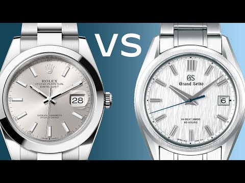 Rolex Datejust 41 VS Grand Seiko White Birch — Rolex vs Grand Seiko: The King and The Contender