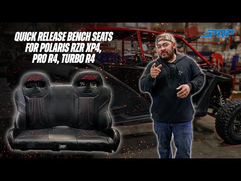 PRP Quick Release Bench Seats for Polaris RZR PRO XP4, PRO R4, & Turbo R4