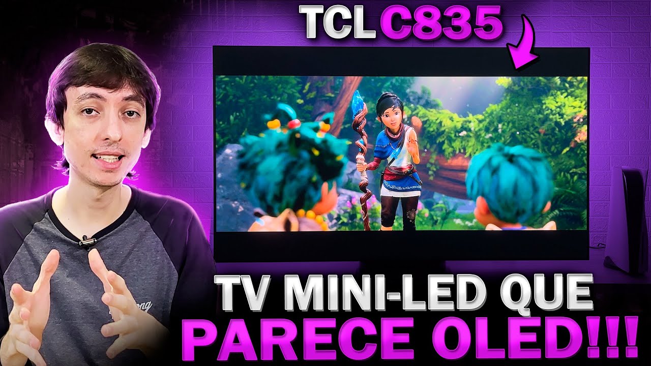 ANALISE DA TV TCL MINI LED C835 - Conseguiu superar a OLED C2?