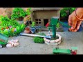 DIY How To Make Cow Shed House Of Animals Horse House Cow Shed Mini Hand Pump Woodwork