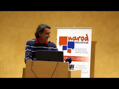 Dr. sc. Ivica Šola 09.01.2019. tribina u Osijeku, Narod odlučuje