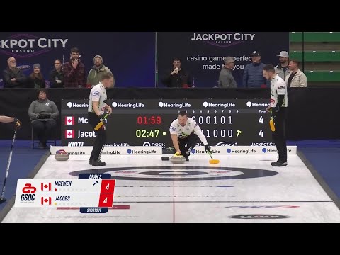 HearingLife Canadian Open |  Draw 3: Ben Hebert vs. Mike McEwen shootout for the win in Saskatoon