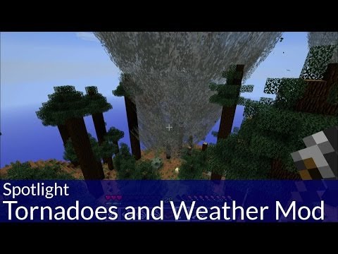 Spotlight: Minecraft Tornadoes and Weather Mod