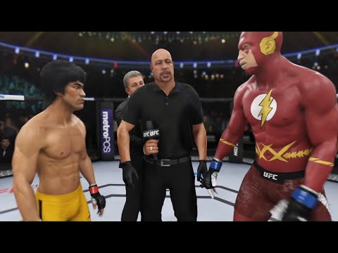Bruce Lee vs. Flash Marvel  (EA sports UFC 3)
