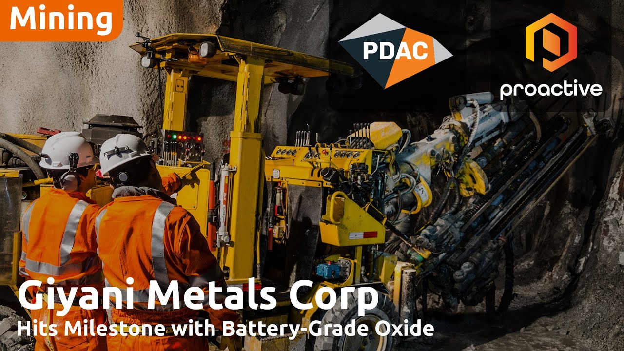 Giyani Metals produces high-purity Manganese Oxide, advances towards commercial-scale production