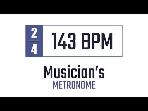 143 BPM - 2/4 - Metronome