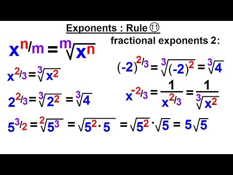 Algebra Ch 4 Exponents Scientific Notation 1 of 35 What is an Exponent