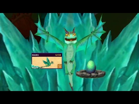 Sneaky max level 124 titan mode-unique dragon||Dragons rise of Berk