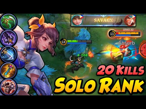 SAVAGE!! Wanwan is the Best Marksman to Rank Up Faster in Solo Rank! | Top 1 Global Wanwan