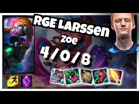 Zoe vs Neeko RGE Larssen MID (4/0/8) - v11.1