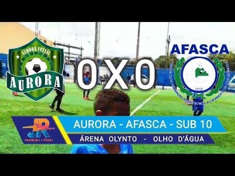 AURORA 0X0 AFASCA SUB 10 TEMPO NORMAL - SHOOT OUT AURORA 0X1 AFASCA - TAÇA MARANHÃO FUT 7 30-10-2021