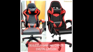 BIGZZIA GAMING CHAIR INSTALLATION GUIDE