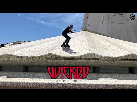 WICKED Bearings - Lomax Drone skating sessions