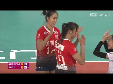 Sara Klisura scores game-high 18 PTS as Shenzhen beat Beijing 3-1｜Chinese Women's #Volleyball League