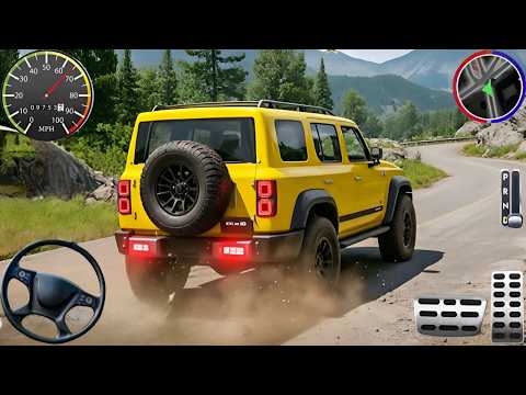 4x4 Offroad Jeep Driving Simulator 3D - Drive SUV 4x4 jeep Offroad Game - Android GamePlay