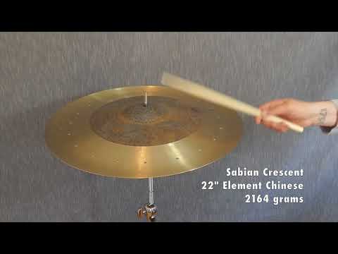 Sabian Crescent 22" Element Chinese 2164 grams - TheCymbalBoutique.com