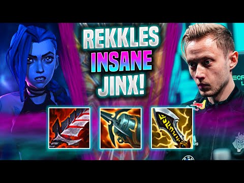 REKKLES IS INSANE WITH JINX! - KC Rekkles Plays Jinx ADC vs Veigar! | Season 2022