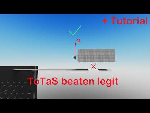 ToTaS Last Jump + A Tutorial For 100+ Stud High Jumps
