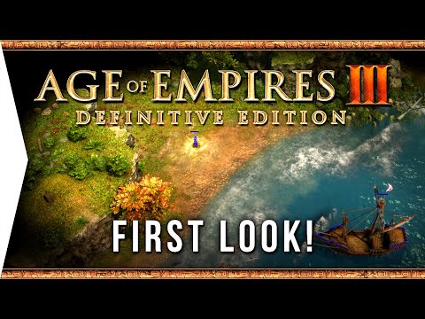 AGE OF EMPIRES III: Definitive Edition ► Tutorial Basics! - Gameplay Impressions & Early Look