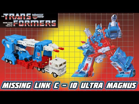 Better G1! Takara Tomy & T-Spark Transformers Missing Link C-10 Ultra Magnus 4K video review