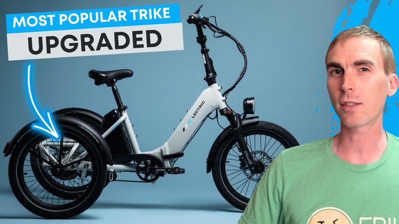 Lectric XP Trike 2: They Took 80% of the Market. Here's The Sequel.