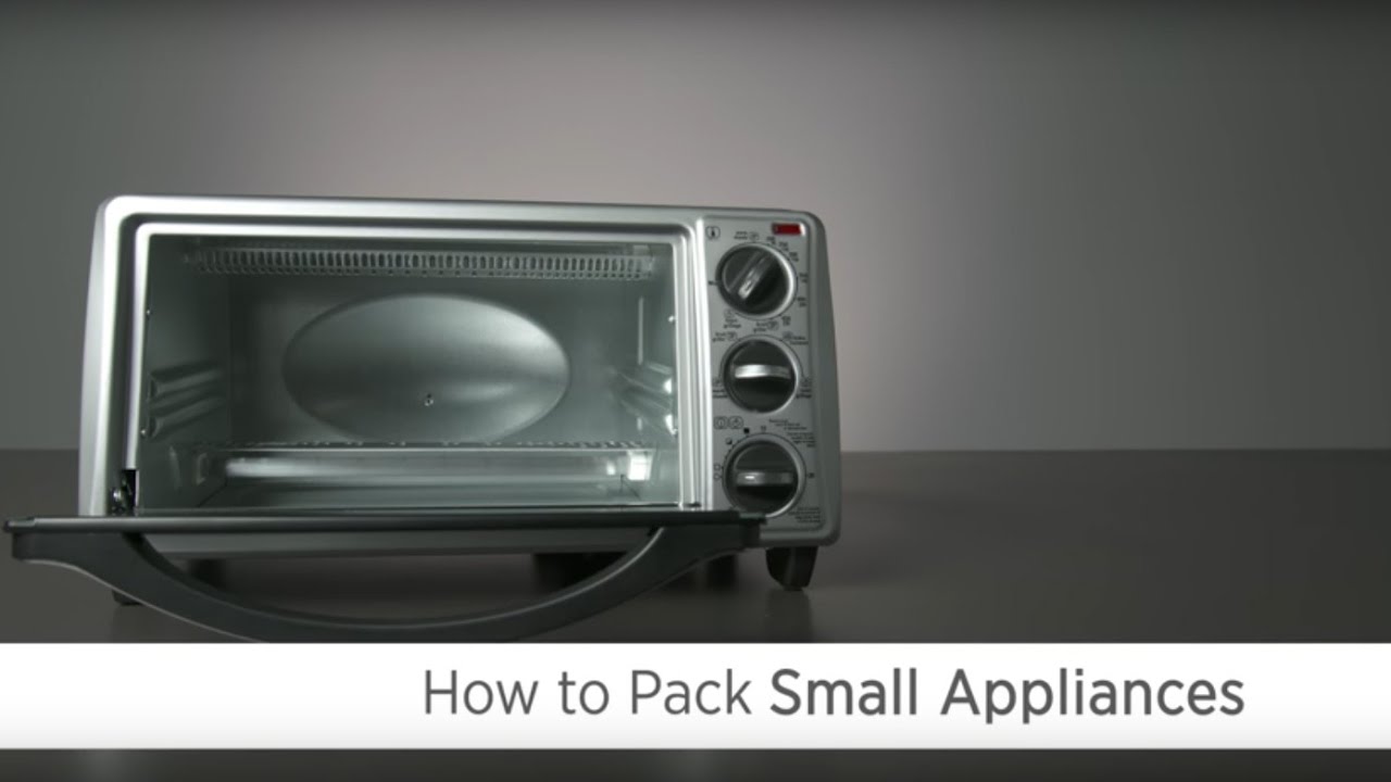 How to Pack Small Appliances
