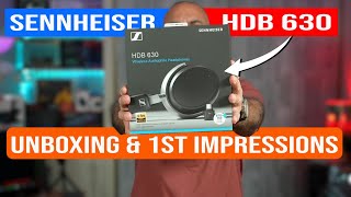 Sennheiser HDB 630 Unboxing & First Impressions