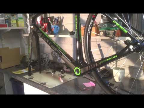 Planet X Viner DCX Super Prestige carbon CX gravel bike build Pt 1