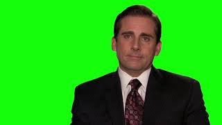The Office Michael Scott "I am dead inside" green screen