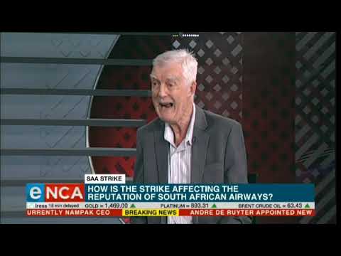 How is the strike affecting the reputation of SAA?