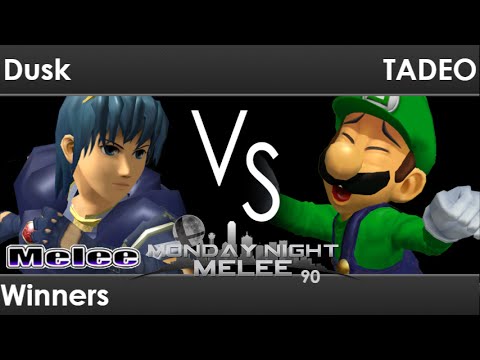 MNM 90 - Dusk (Marth) vs TADEO (Luigi) Winners - Melee