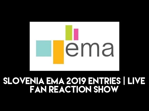 Eurovision Slovenia EMA 2019 Final | LIVE fan reaction show