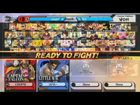 FD2 Smash 4 Losers Semis: Crup (Falcon) vs Apa (Little Mac)
