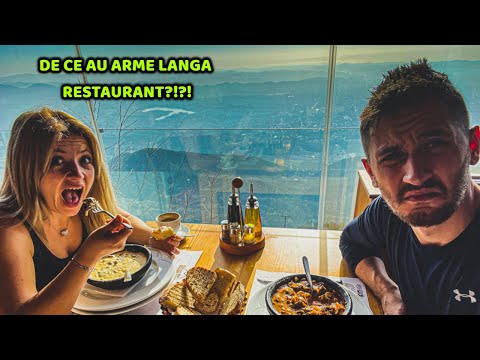 Am mancat la cel mai FITA restaurant in muntii ALBANEZI!