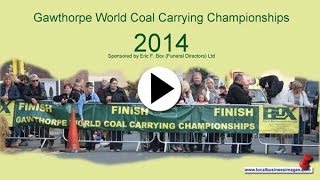 preview picture of video 'Gawthorpe World Coal Carrying Championships 2014'