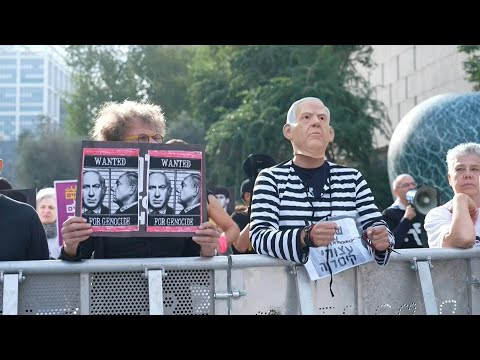 Protests outside court as trial of PM Netanyahu resumes in Tel Aviv | AFP