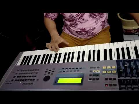 Motif ES-6  Yamaha - demo Guitarra